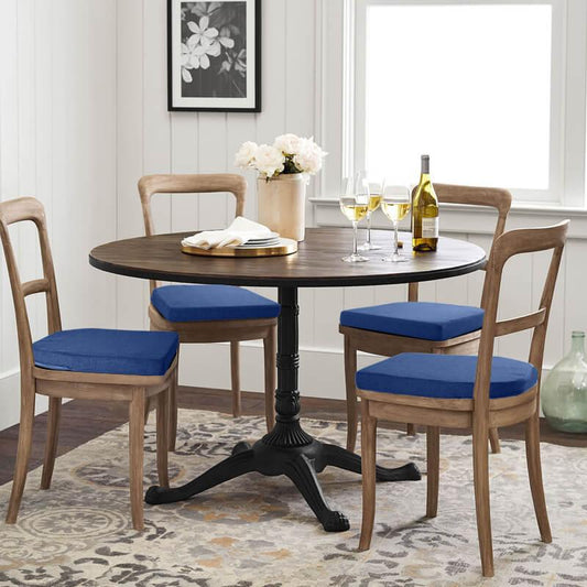 Indoor U Shaped Dining Chair Cushions are best decors for your kitchen dining chairs | Rulaer