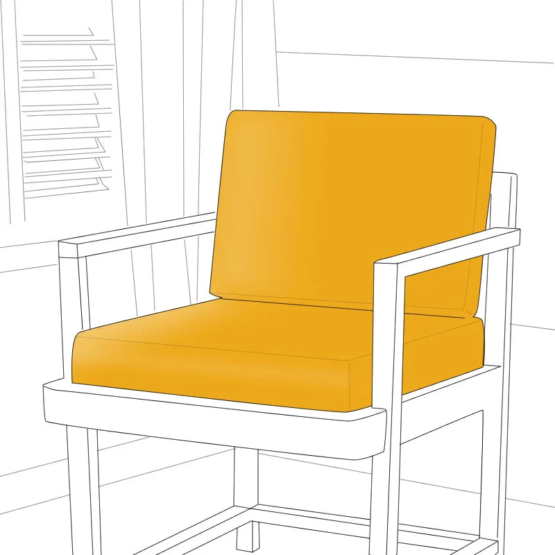 DETIBLUE  Deep Seat Cushion