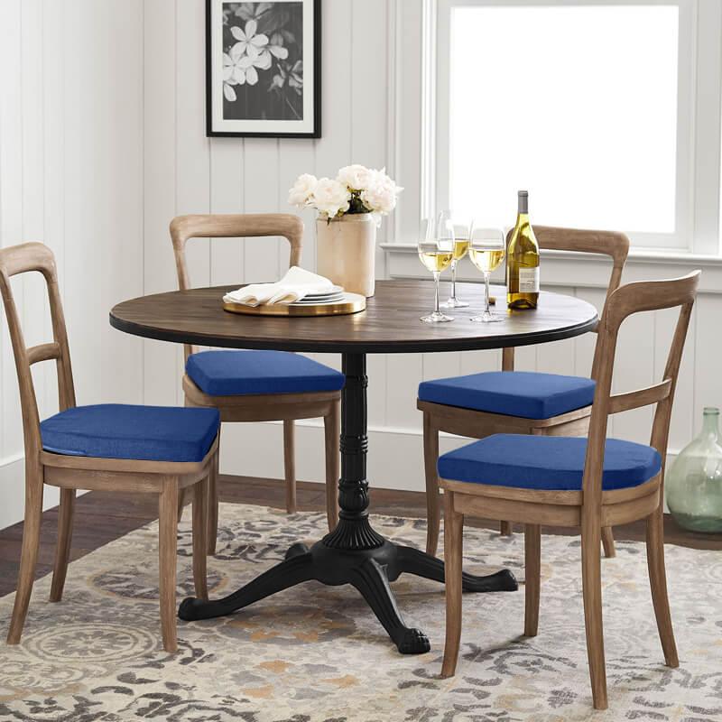 Indoor U Shaped Dining Chair Cushions are best decors for your kitchen dining chairs | Rulaer
