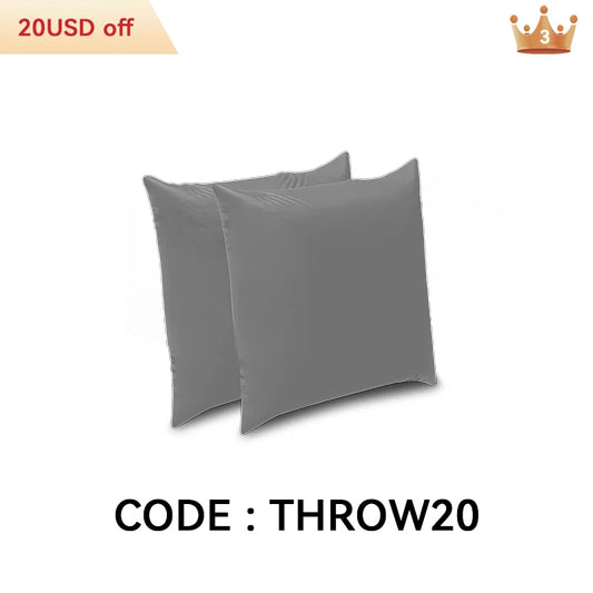 detiblue  Throw Pillows